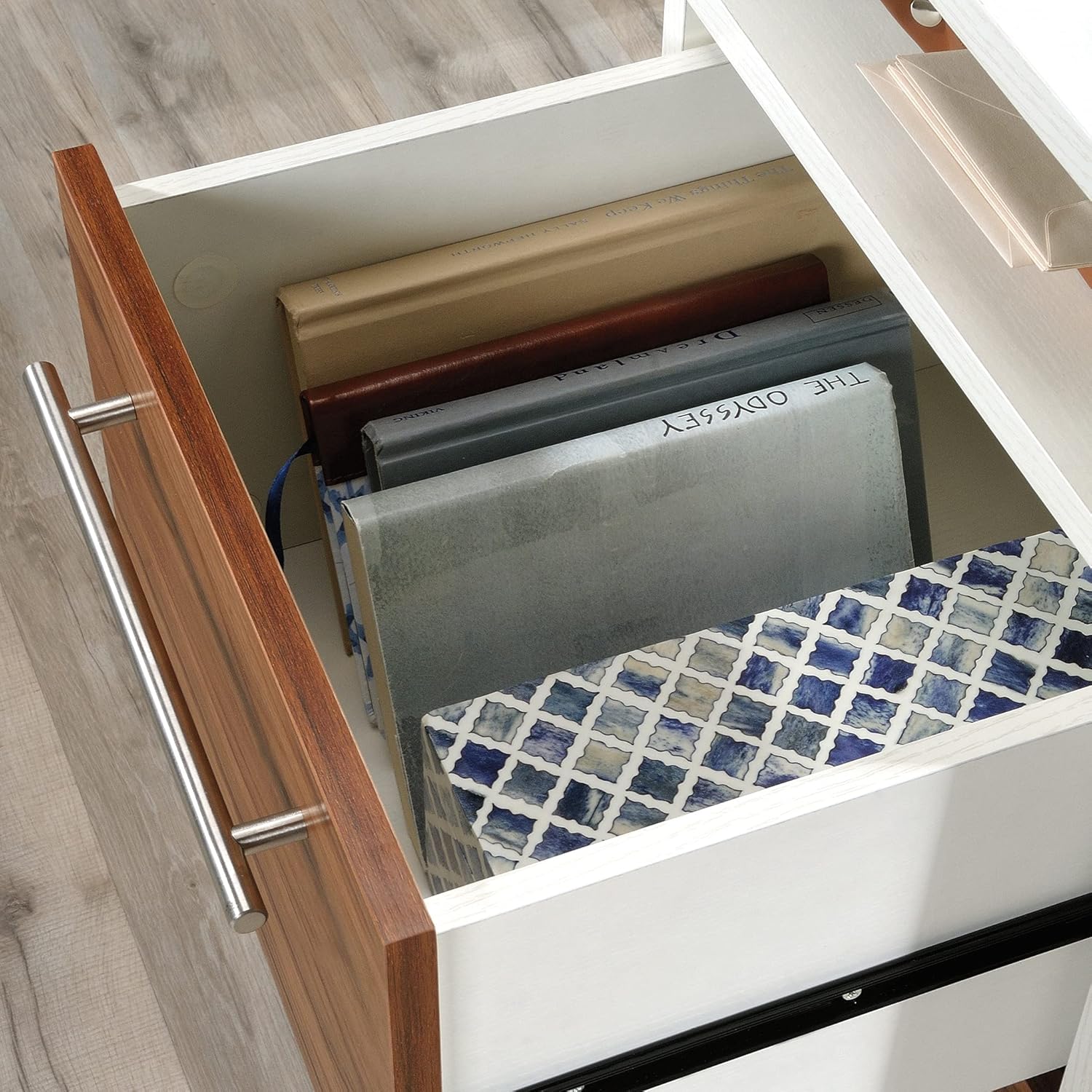 L-Desk, Pearl Oak Finish H11943