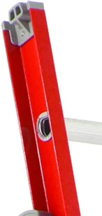 32' Fiberglass Extension Ladder, 300 lbs Load Capacity C421