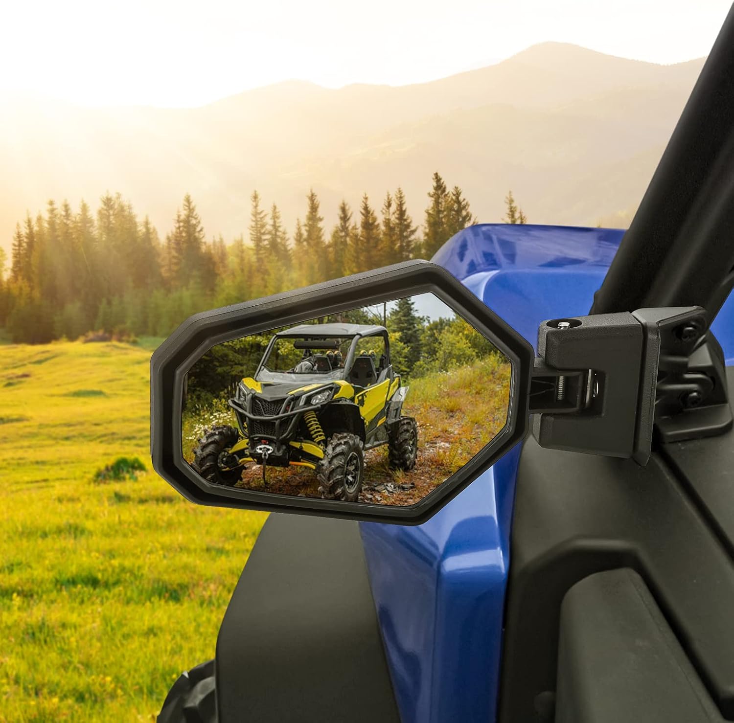 Adjustable Folding Rear View UTV Side Mirrors P254838