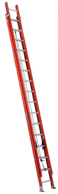 32' Fiberglass Extension Ladder, 300 lbs Load Capacity C421