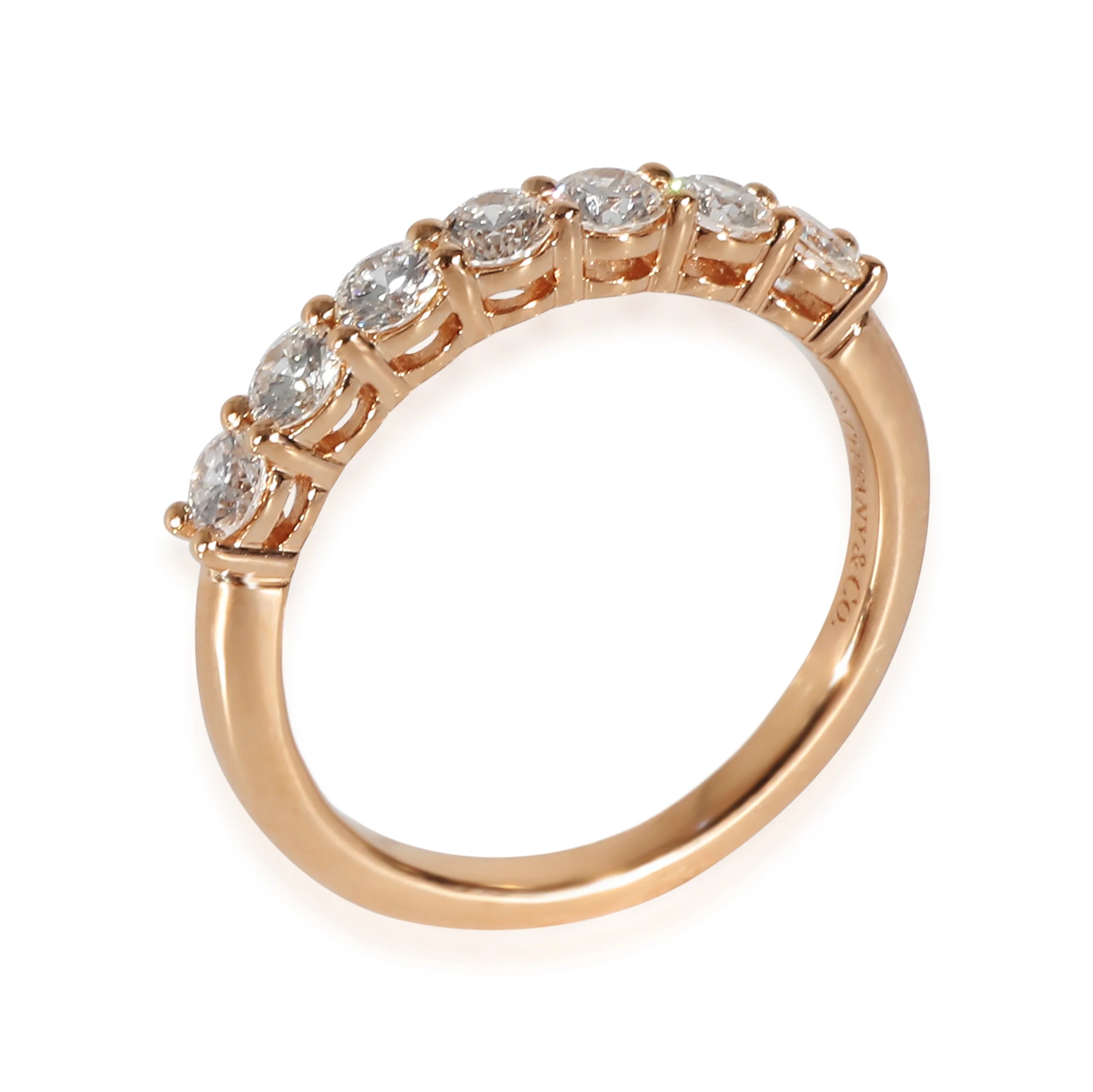 18K Rose Gold Band C124
