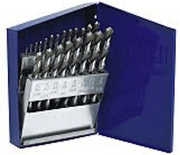 Left Hand Cobalt Drill Bit Set, 5/64-Inch to 19/64-Inch, 5-Piece, Pack of 2 F661