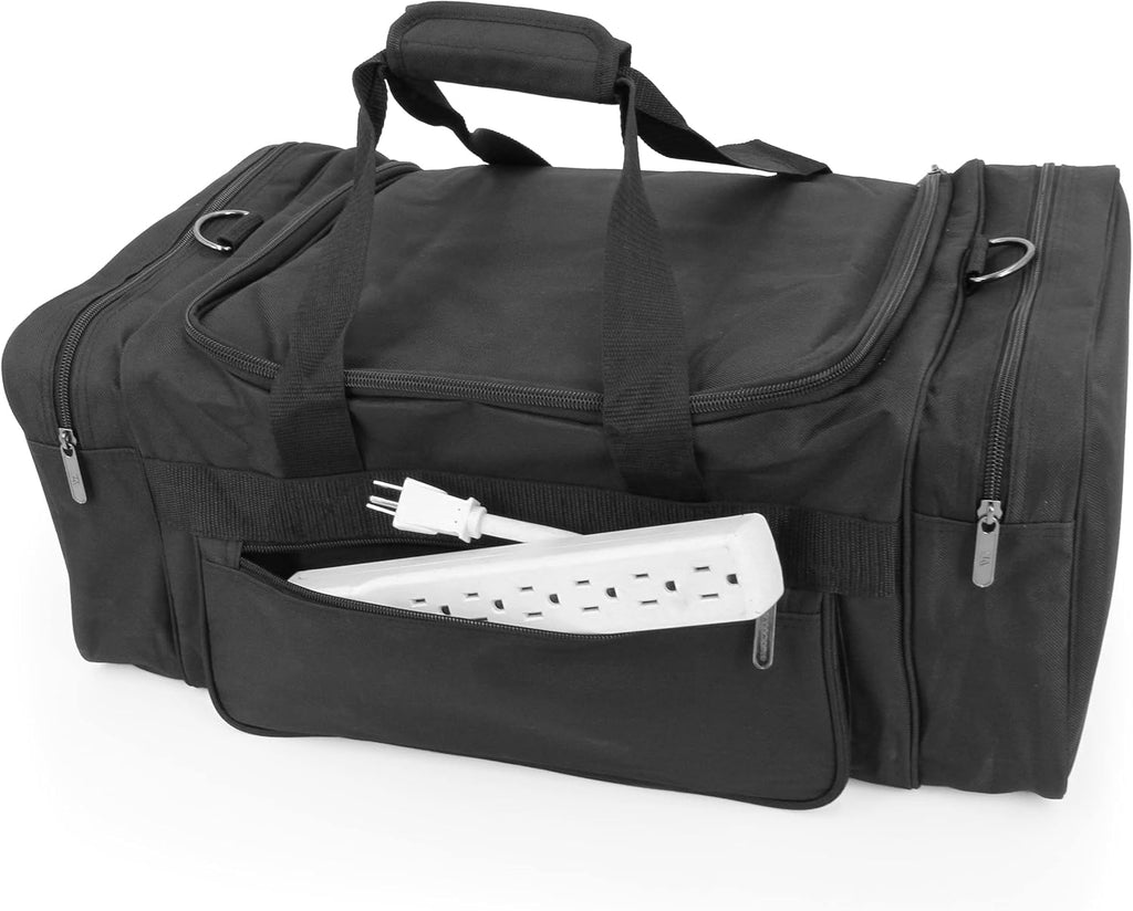DJ Case Cable File Bag with Padded Walls and Cable Storage Dividers M2598