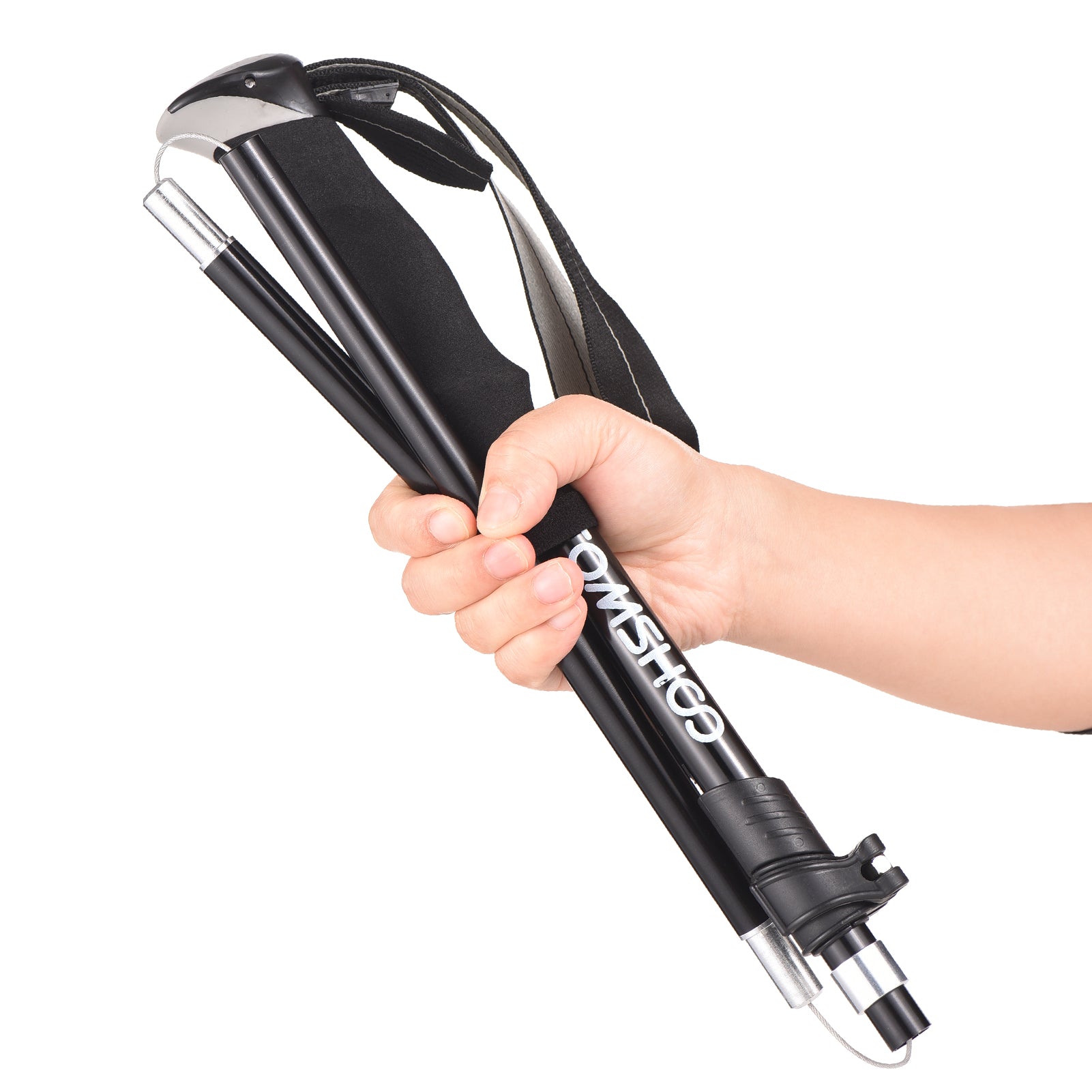 Trekking Pole Set Lightweight Five fold Walking Stick E362145