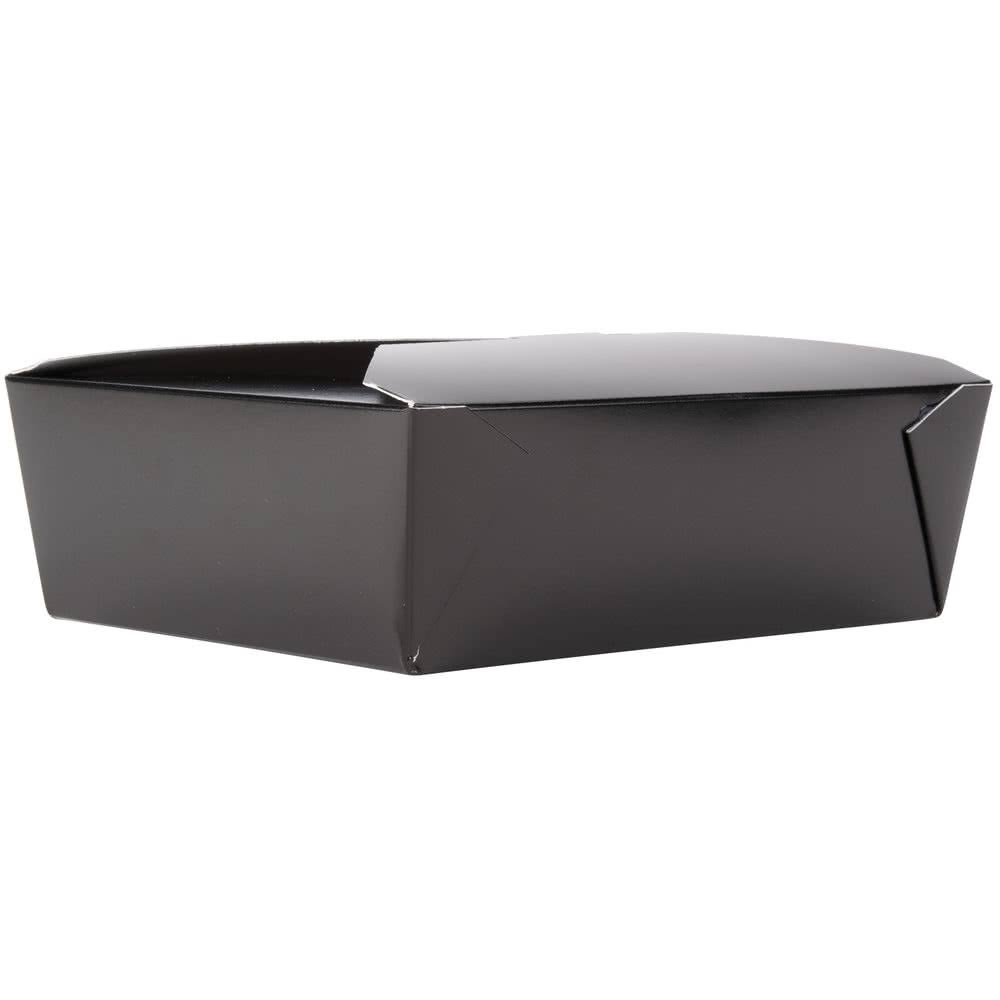 66 oz Black Paper Food Container N54918
