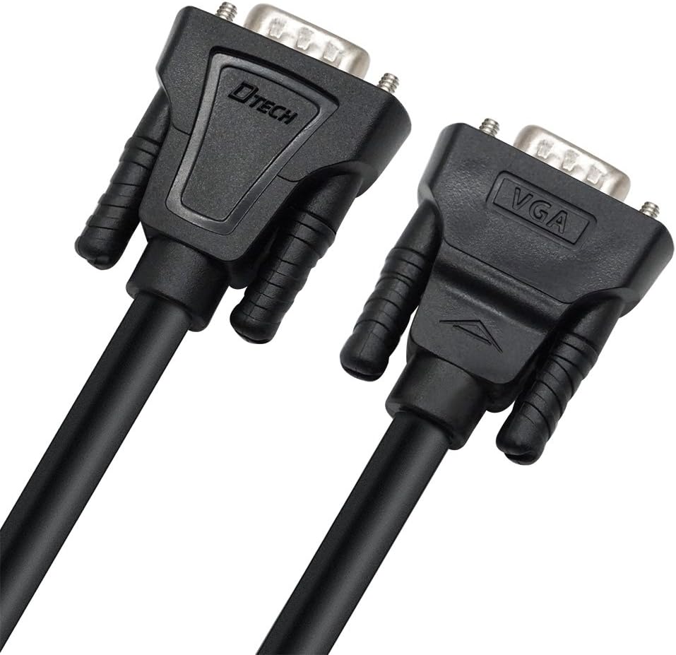 Black 46m VGA Cable Male to Male Z6648