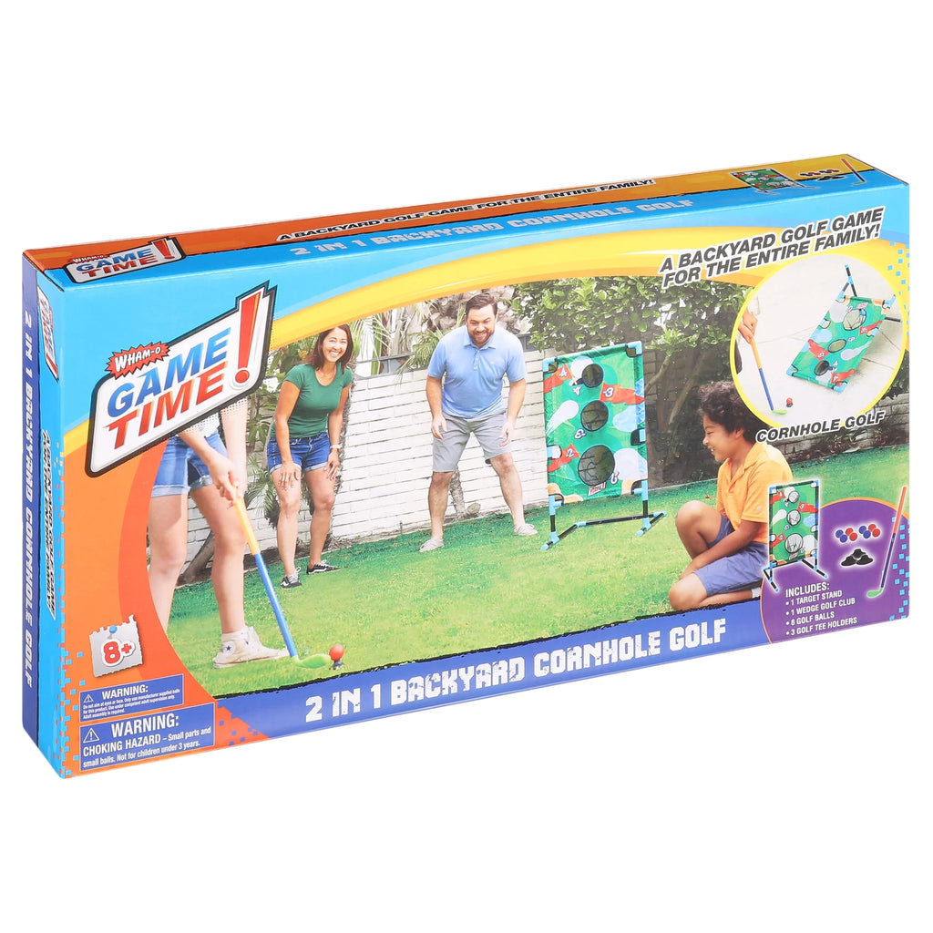 2 in1 Backyard Cornhole and Golf Set A7827