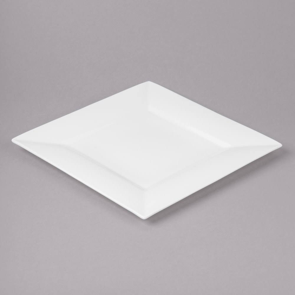 Square Salad Dessert Side Plate, Bone China (Pack of 12) U1989