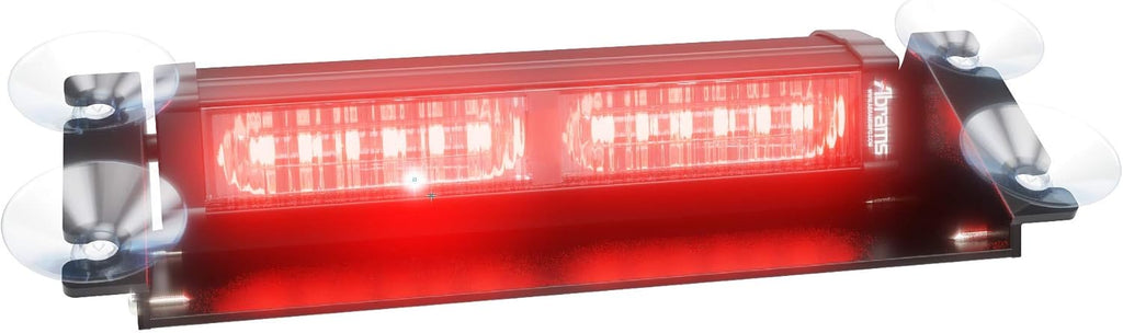 36W 12 LED Windshield Strobe Warning Light Bar P1379