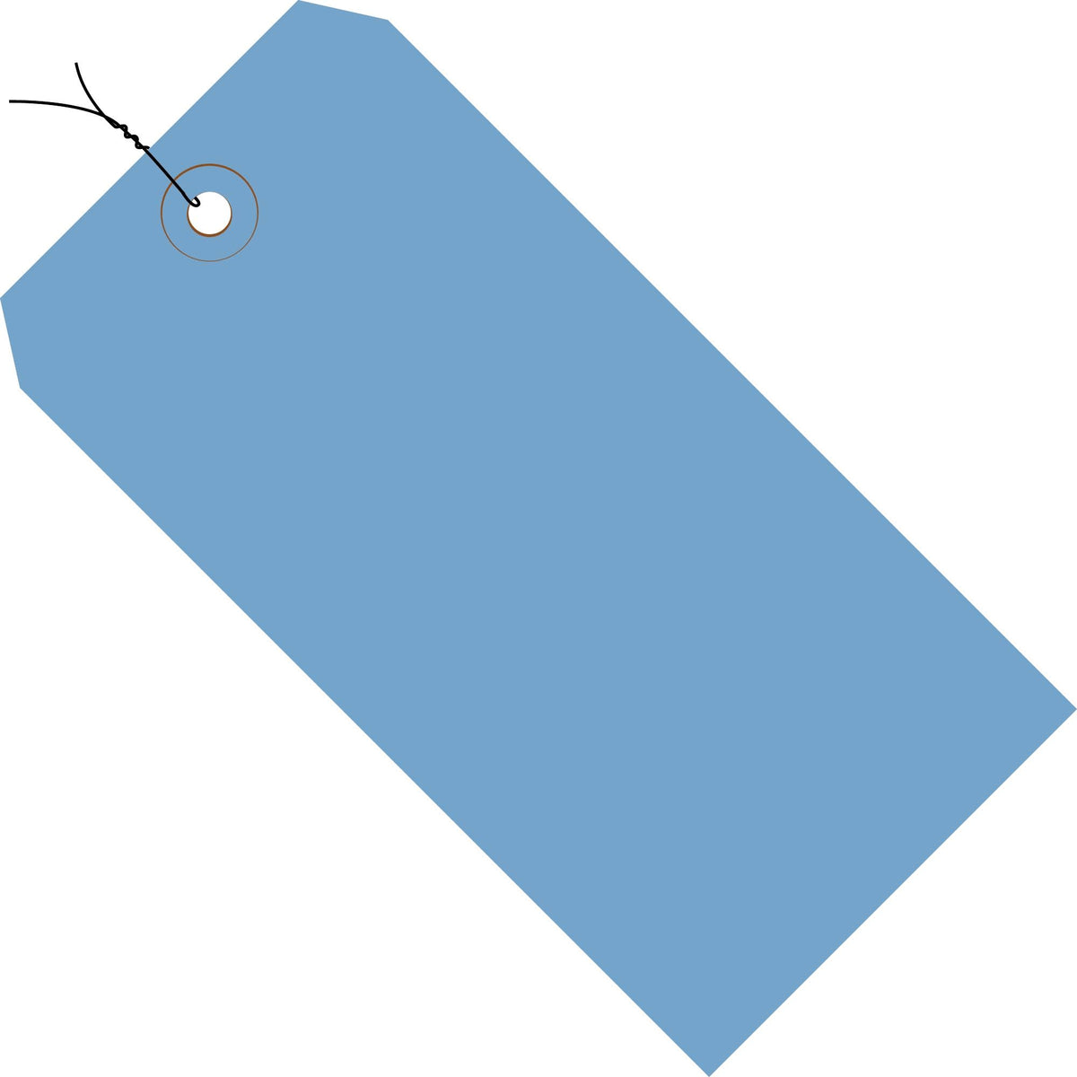 Dark Blue 13 Pt. Shipping Tags, 500/Case Z79675