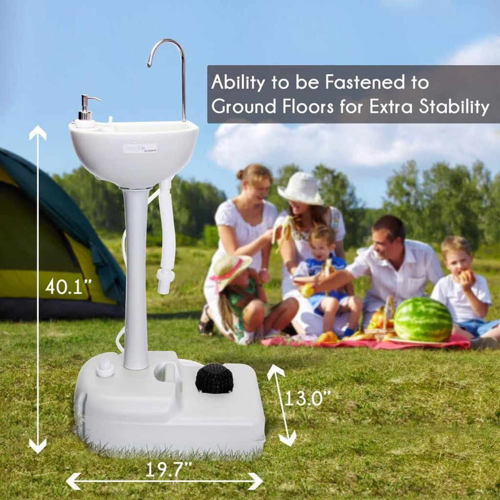Portable Hand Wash Sink Stand Washing Stations (4 Pack) E9091