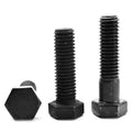 9/16 inch-12 x 2 3/4 inch Coarse Thread Grade 8 Hex Cap Screw Alloy Steel Black Oxide Pk 150 N45050