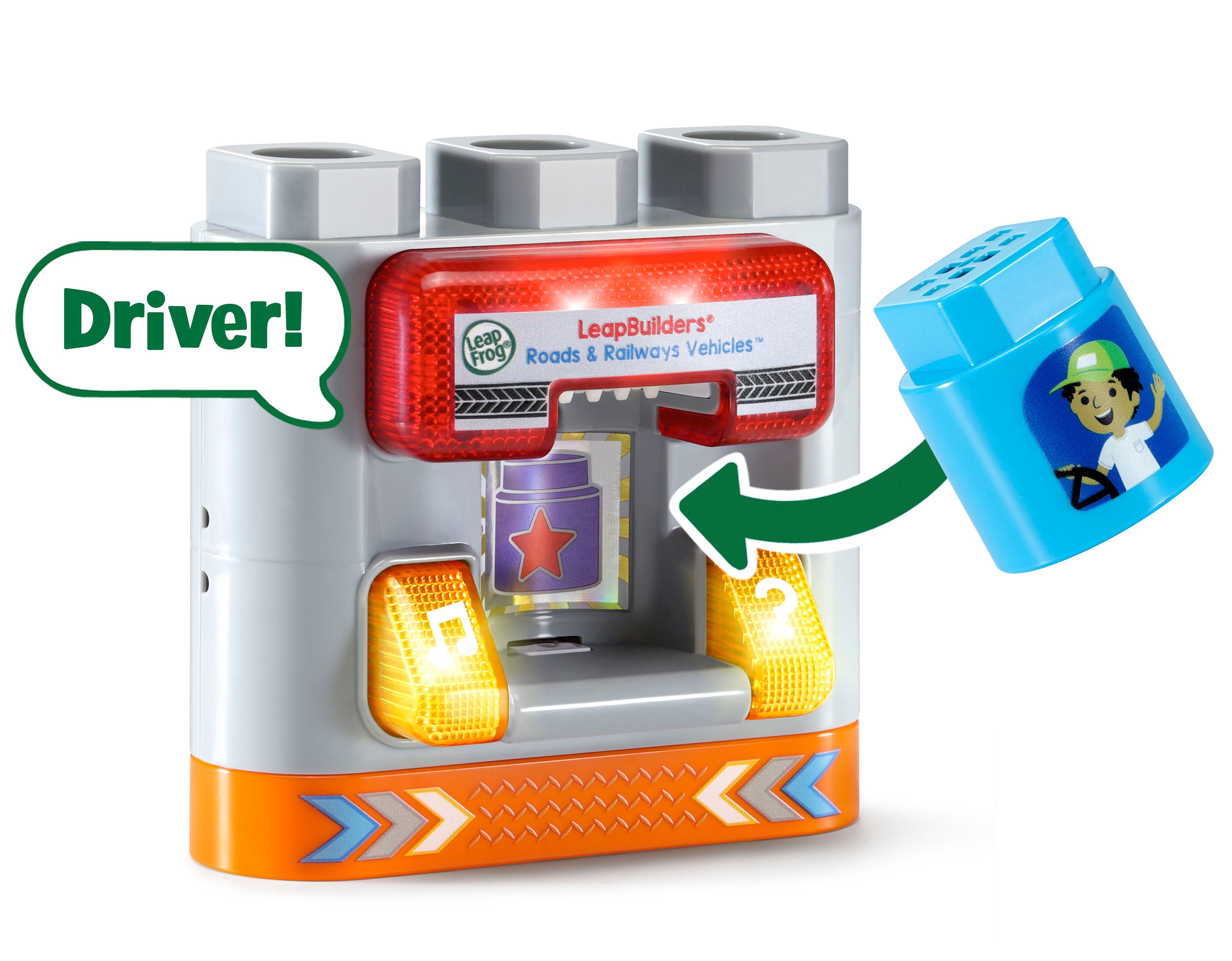 LeapBuilders Roads and Railways Vehicles With Smart Star I9586