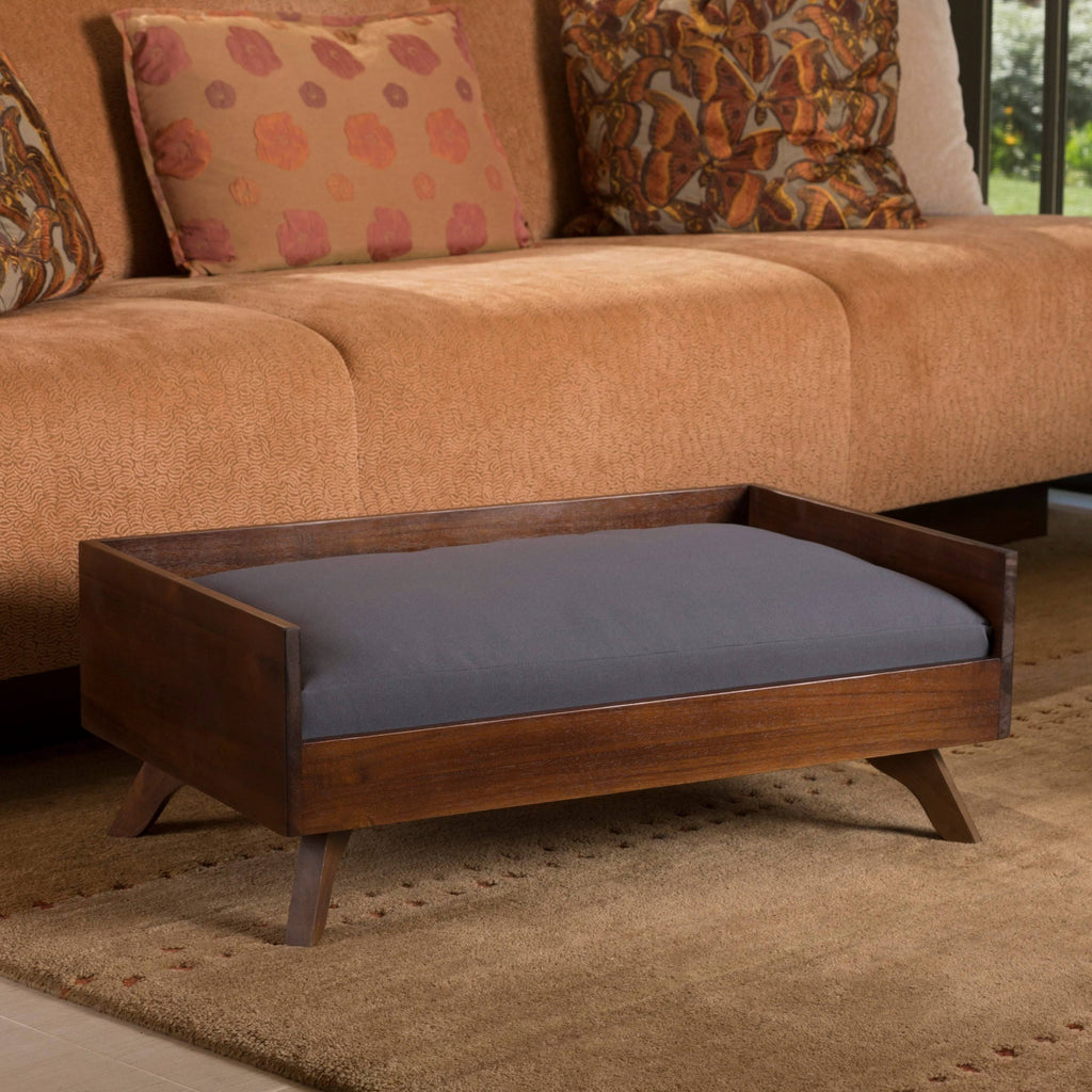 Acacia Wood Dog Bed A413