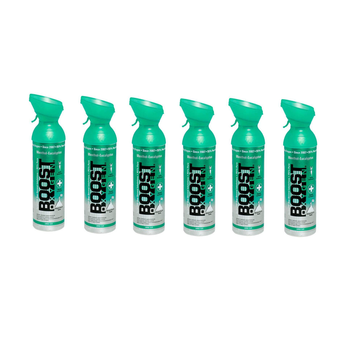 Menthol Eucalyptus 10 Liter Pure Oxygen Canister 6 Pack W91319