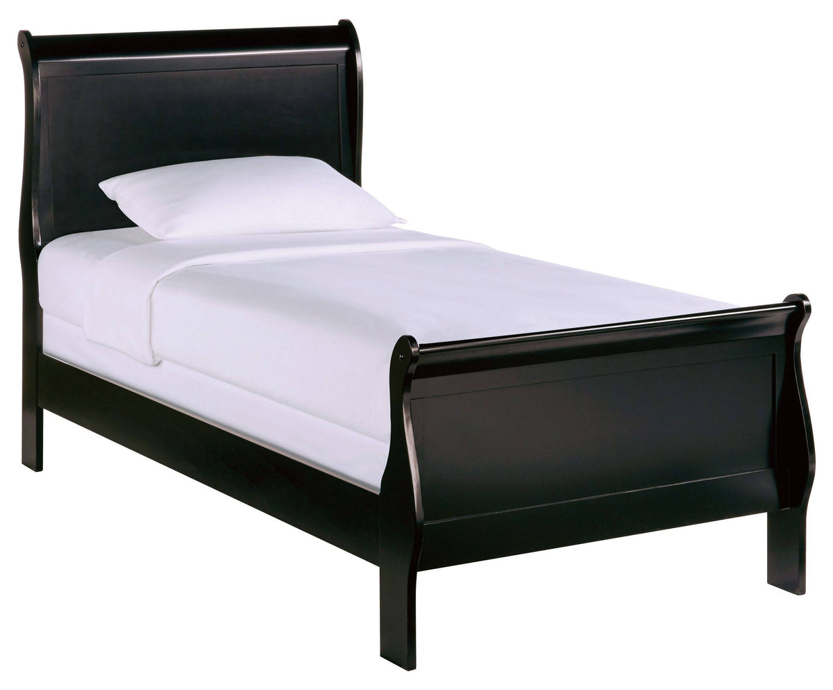 Twin Bed in Black E10987