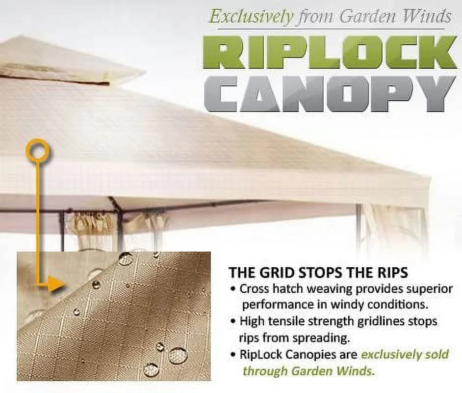 Cinnabar Replacement Pergola Shade Canopy Top Cover D363