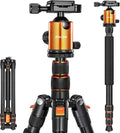 Orange Aluminum Tripod with 360 Degree Ball Head O1154