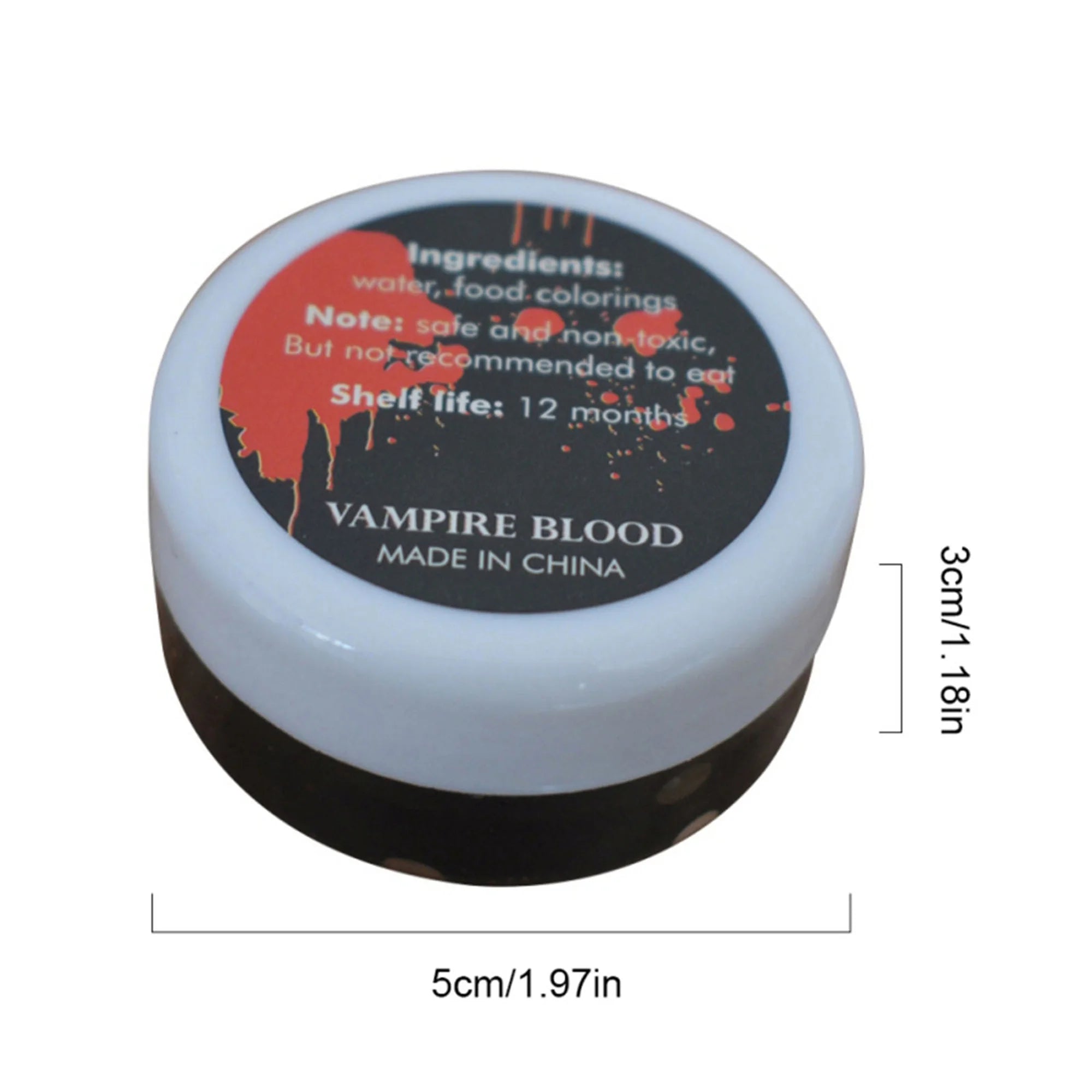 Halloween Blood Decoration Cosmetic Makeup Accessory F576981