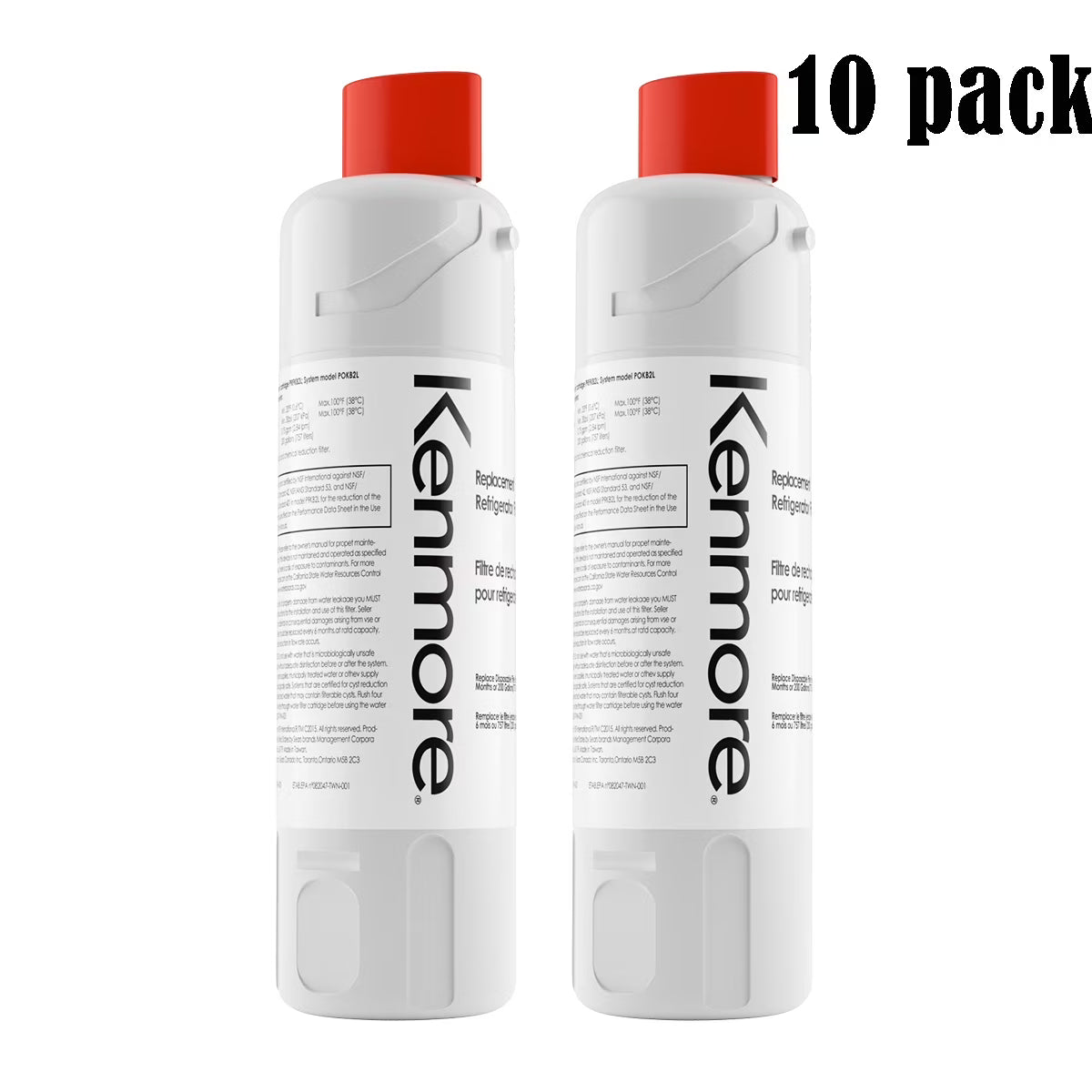 10 Pack Replacement Refrigerator Filter E9372