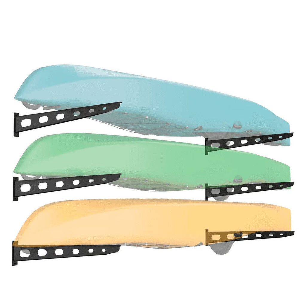 3 Pack Wall Mounted Kayak Rack 30" Arms G727704