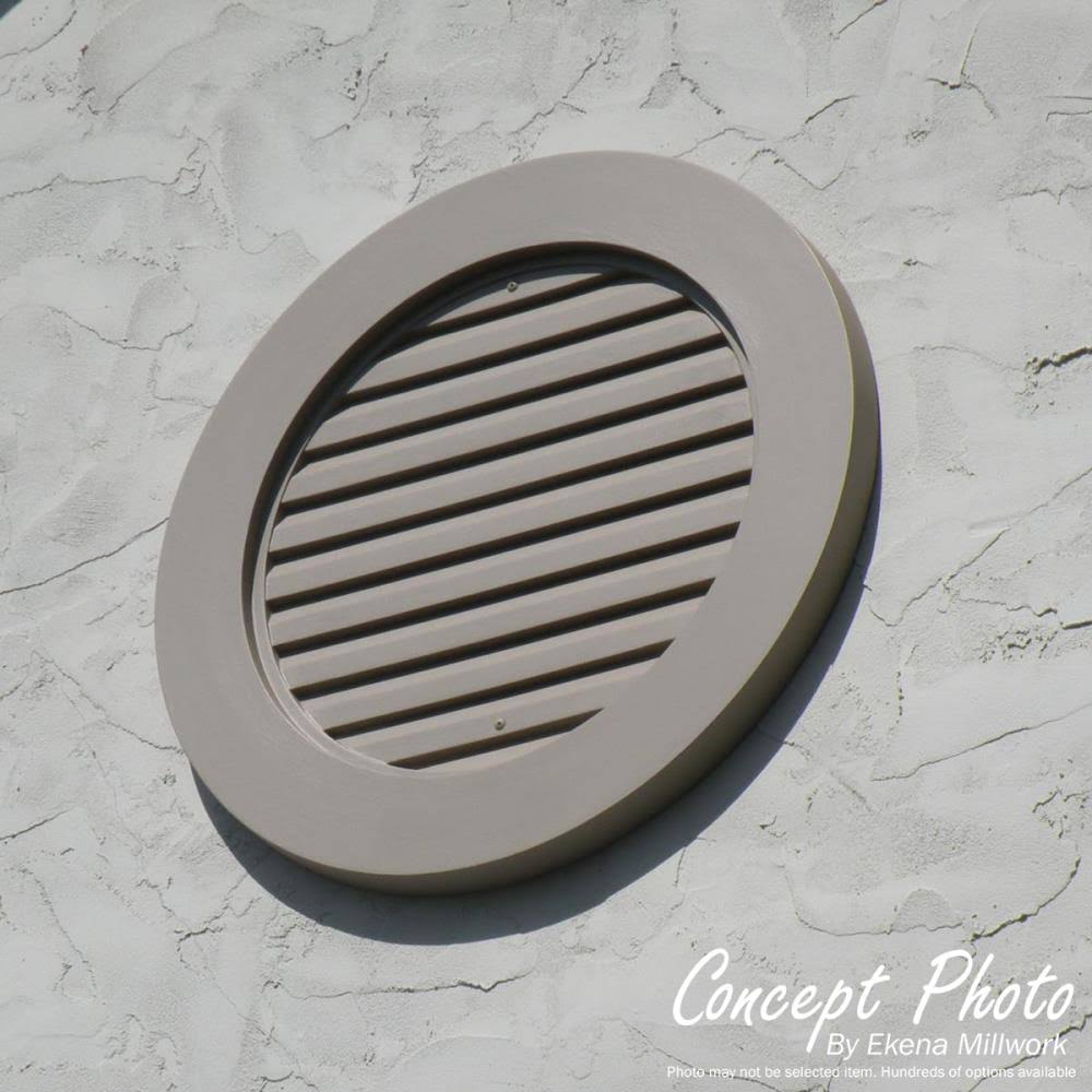 24x22H x 12x22W Vertical Gable Vent Louver B970