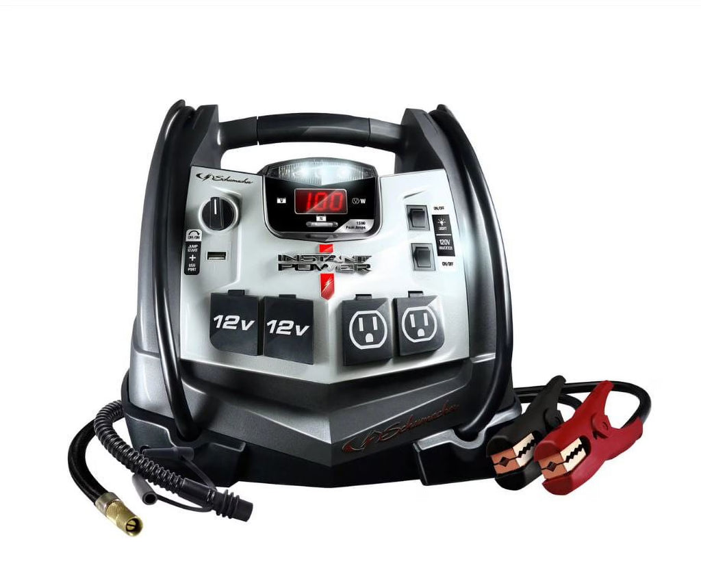 6-in-1 Portable Power Station and 1500 Peak Amp Jump Starter U837