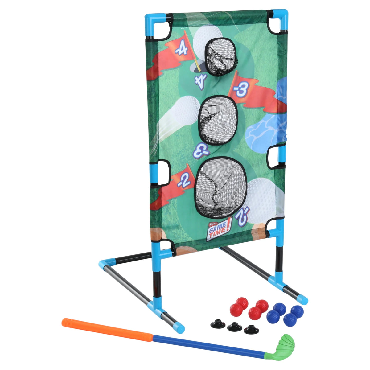 2 in1 Backyard Cornhole and Golf Set A7827