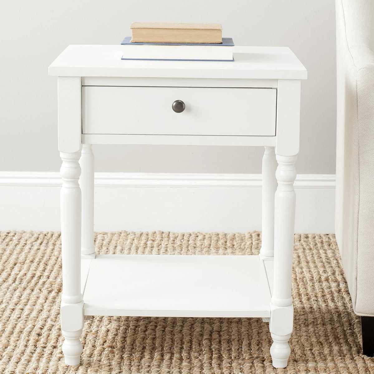 Steel Teal Accent Table X193