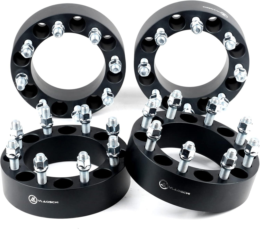 Black Forged 2 Inch Wheel Adapters Pack of 4 K925