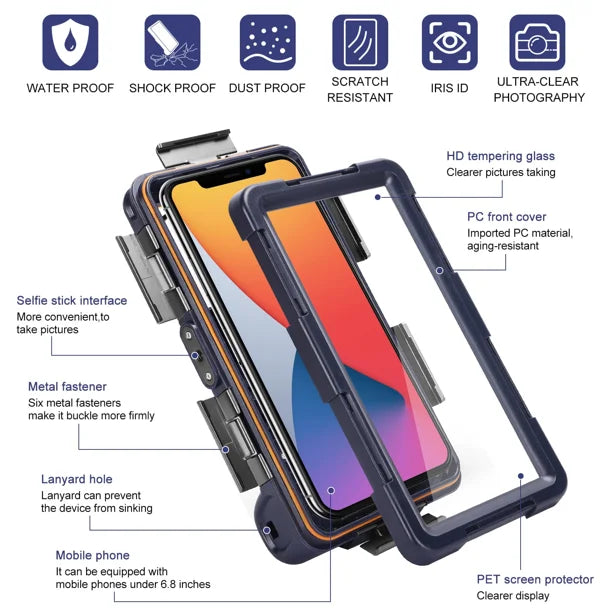 Waterproof Protective Case for LG V30S ThinQ And Phones Up to 6.9 Inch C997