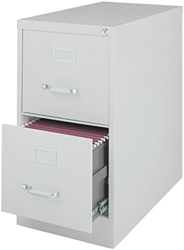Gray 2 Drawer Letter File Cabinet Z60973