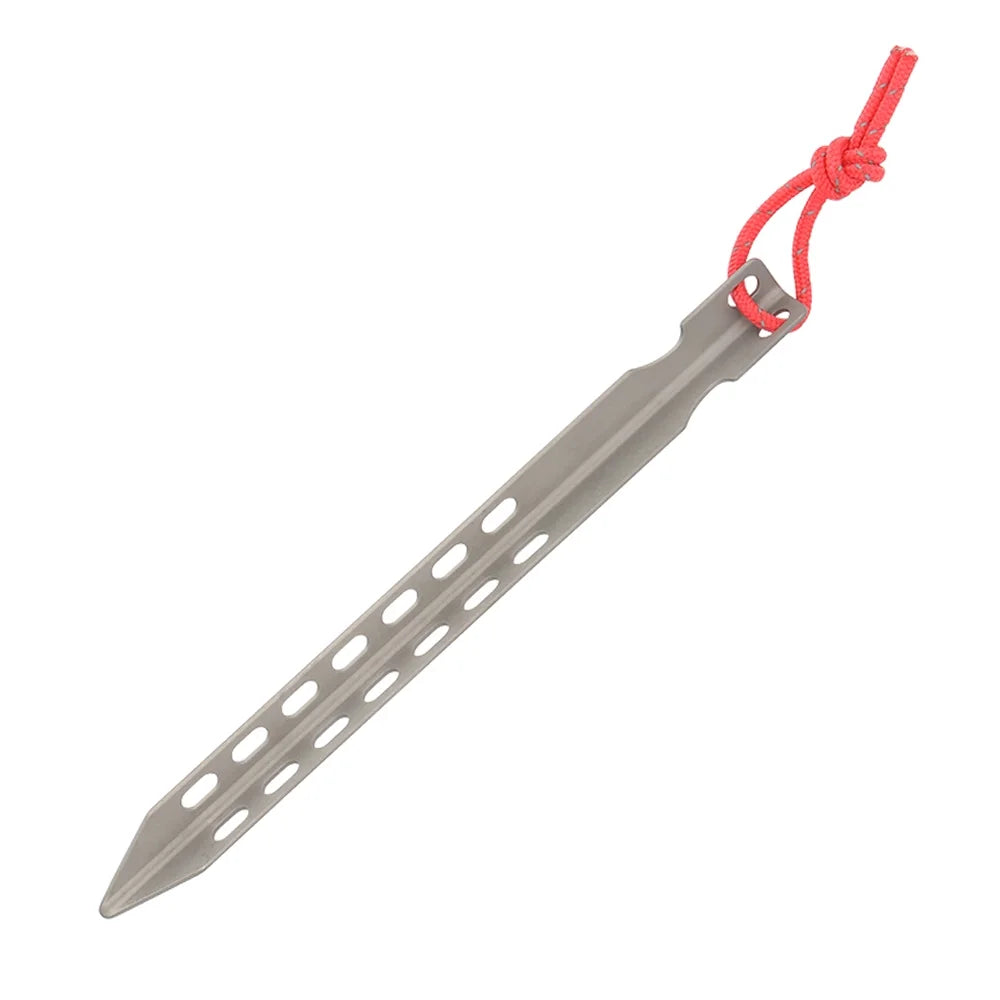 Windproof 6/8/12 V-shaped Alloy Tent Stakes E348474