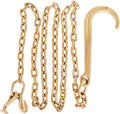 Grade 70 Tow Chain 5/16 x 10 FT with J Hook Recovery Pack of 2 W24538