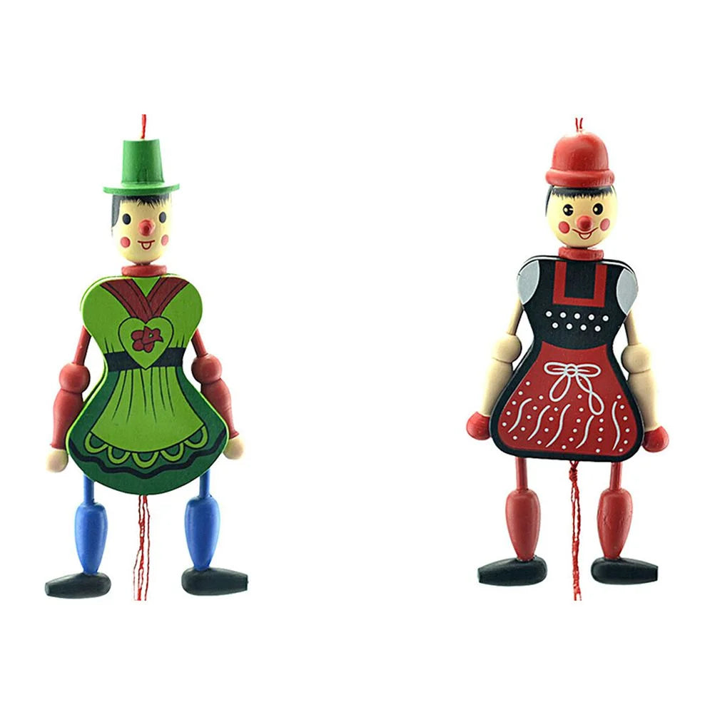 Wood Marionette Puppet Doll with Strings L7264