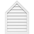 Peaked Top Surface Mount PVC Gable Vent P703154
