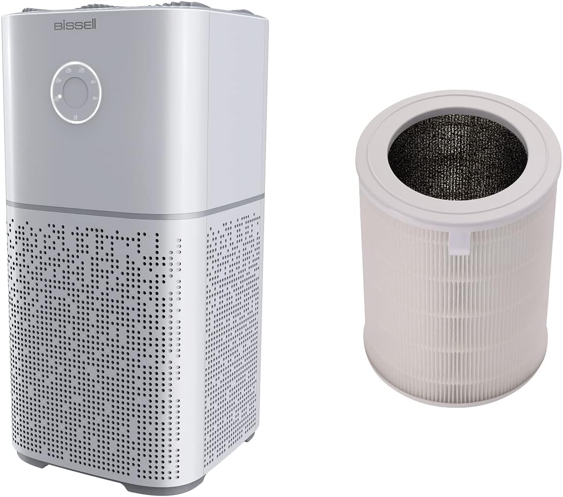Gray HEPA Carbon Air Purifier X420818