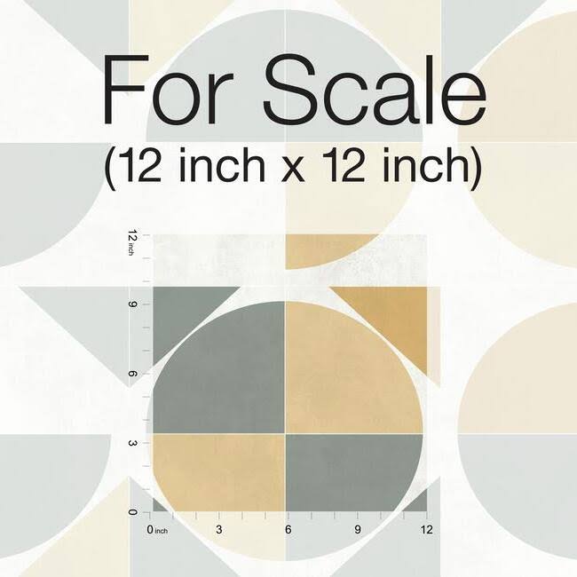 Yellow Radius Wallpaper A835024