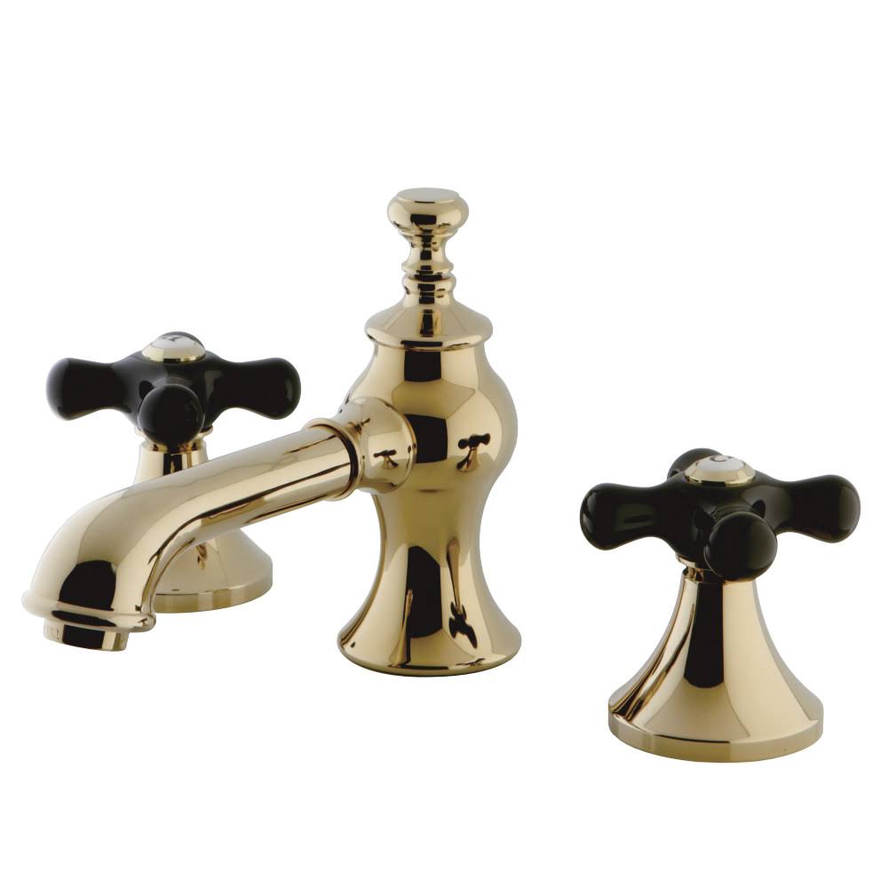 Polished Brass Widespread Bathroom Faucet A731625