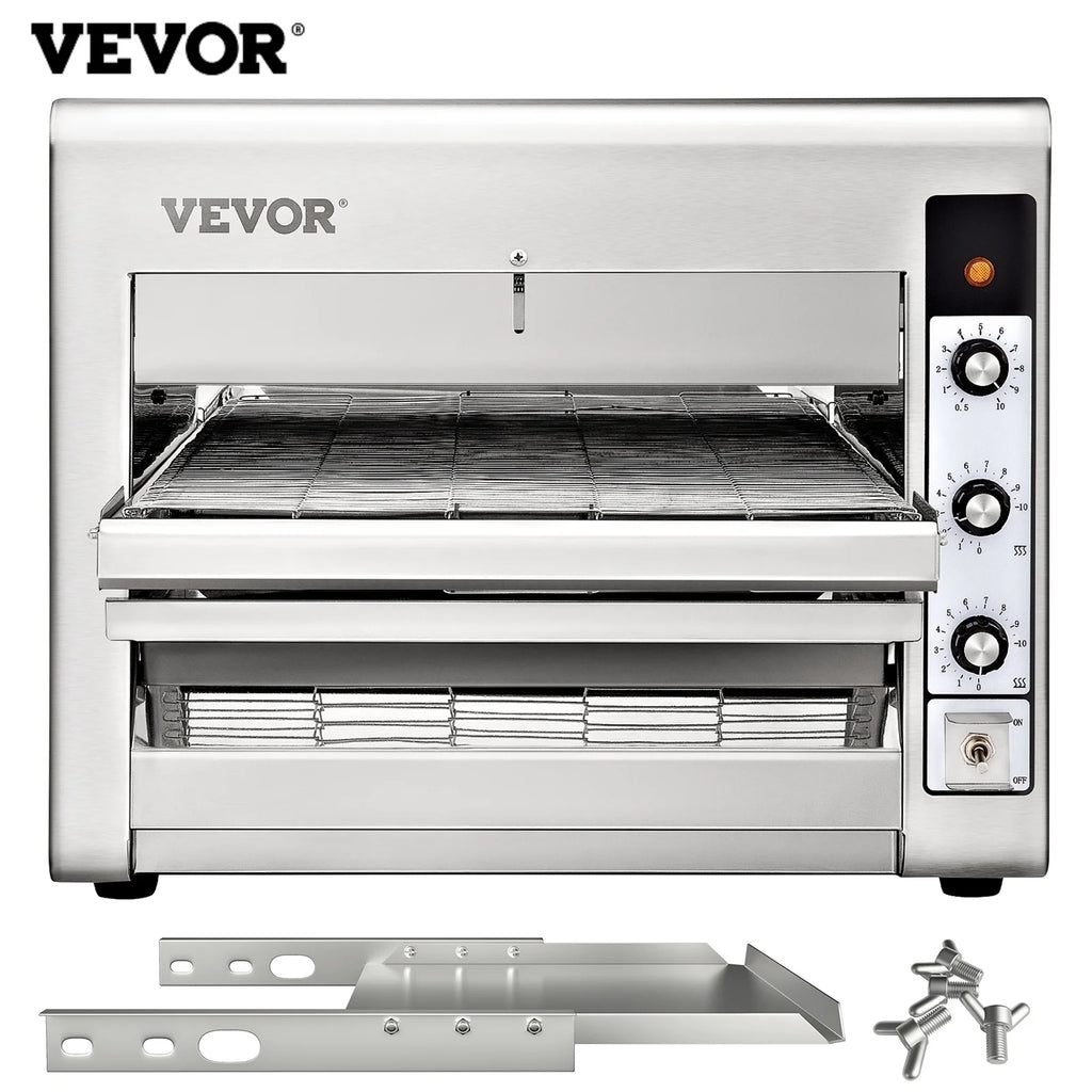 Stainless Steel Countertop Conveyor Pizza Oven for 14" Pizza G768
