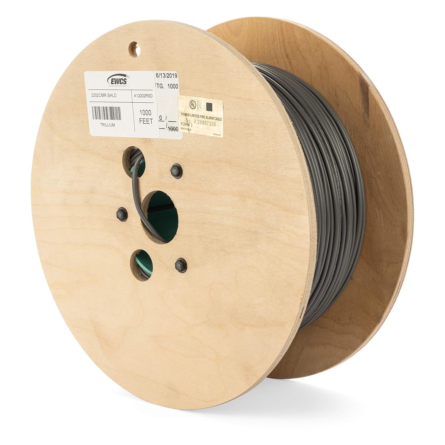 22 AWG 2/C Shielded Sound & Security Cable - 1000 Feet P866