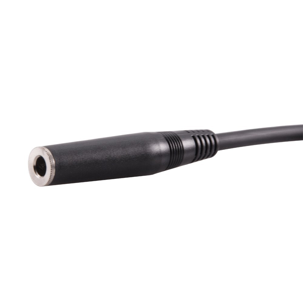 2 Pack of 25' Headphone Extender Cable 1/4 TRS Male to 1/4 Female K82364