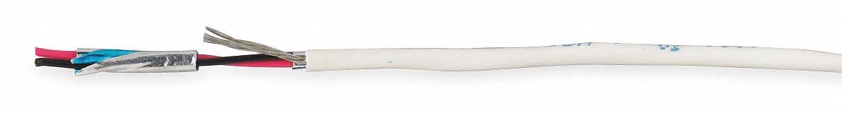 Comm Cable, Shielded, Plenum, 22/2, 1000 ft G592659