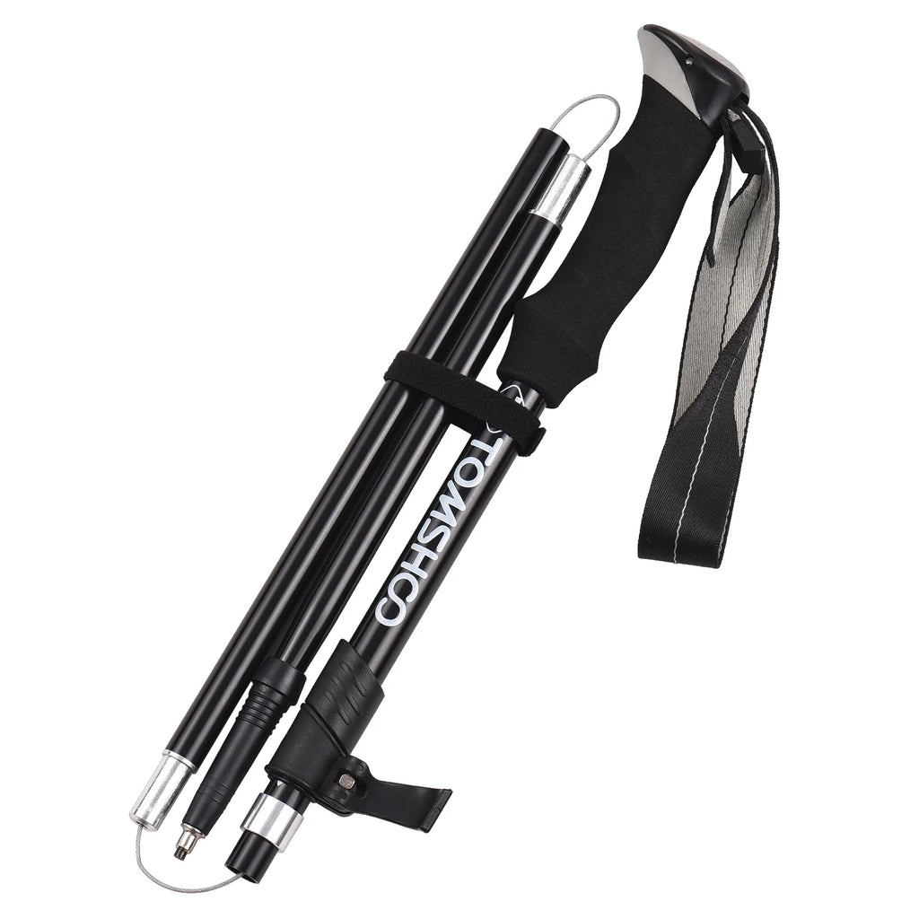 Trekking Pole Set Lightweight Five fold Walking Stick E362145