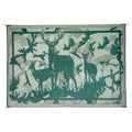 Camo Green Mat-Deer Rug J899