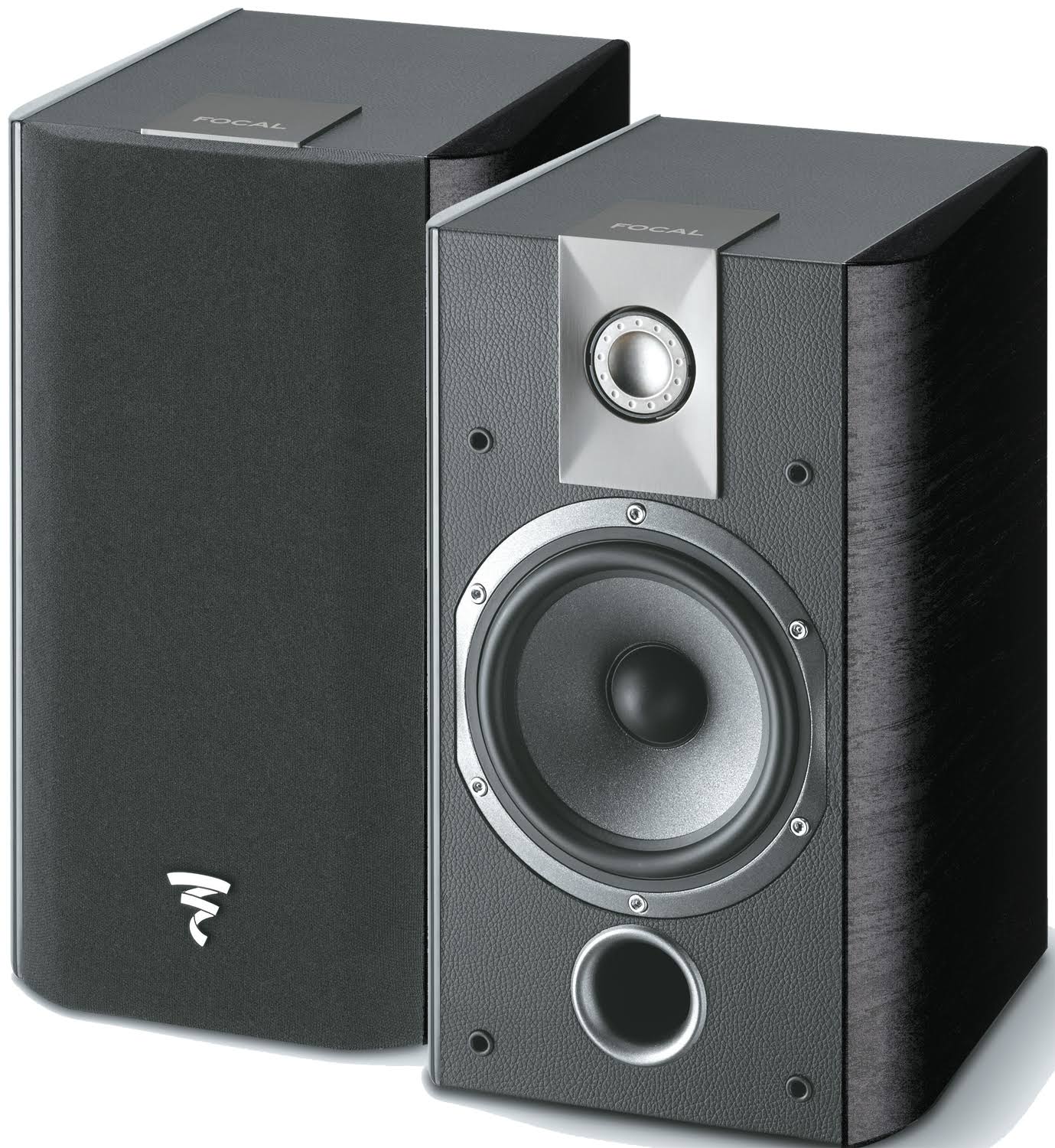 2-Way Bass-Reflex Bookshelf Speaker (Black) X886374