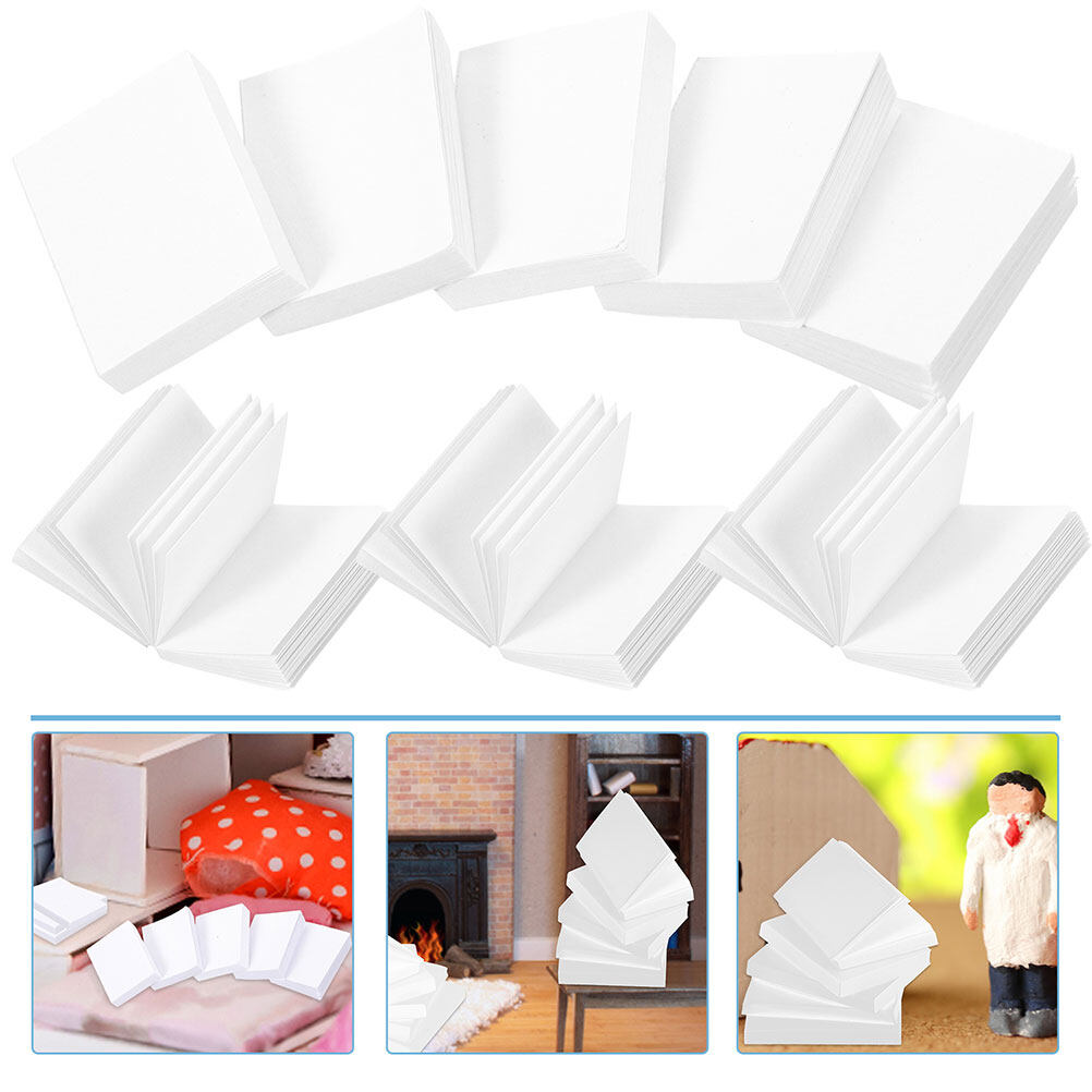 30pcs Mini Blank Book Models Doll House Accessory N399753