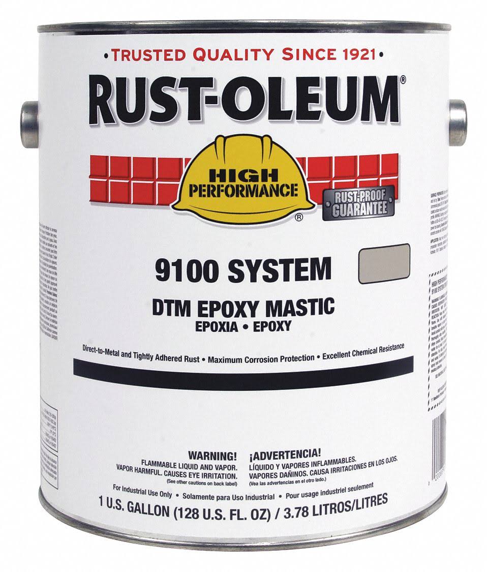 Black Epoxy Mastic Coating, 1 Gal V8348