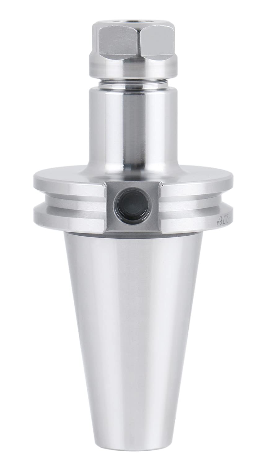 Cat40 V-Flange Collet Chuck for Er16 Collets, Draw Bar Thread 5/8-11'', 2.76'' Projection Length S990