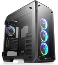 E-ATX Full Tower Computer Case with 2 200mm ARGB Fans and 140mm Black Rear Fan C285